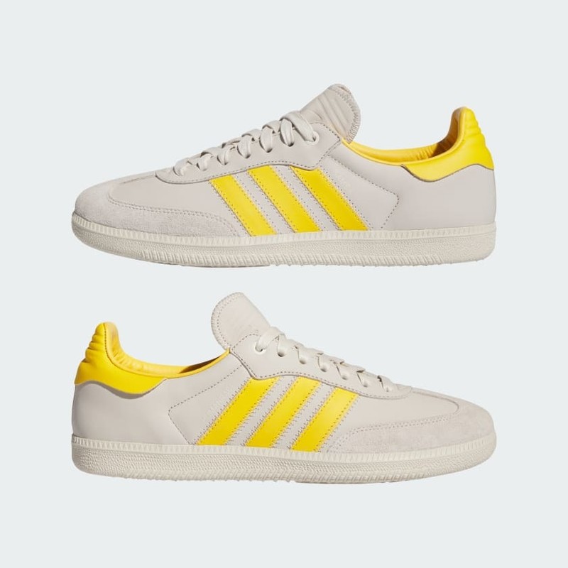 Pharrell Williams x adidas Samba Humanrace Bold Gold ID9068